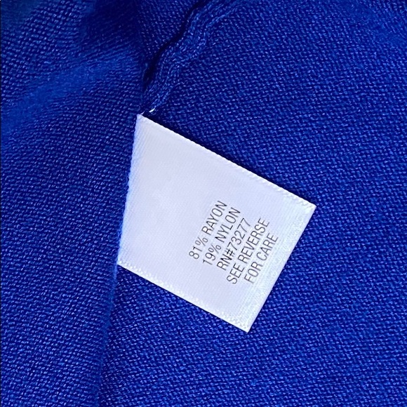 “APT 9” 💙 Super Cute 🌈 Royal Blue Bolero Sweater - Picture 15 of 16